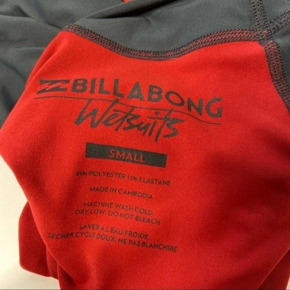 Billabong Team Wave Short Sleeve Rashguard S NWOT